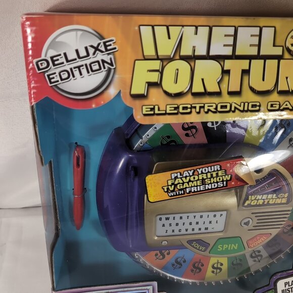 NEW NIB Wheel of Fortune Electronic Game Deluxe Edition (2009 - Spinning Wheel) - Picture 2 of 13